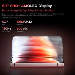 NEW OUKITEL WP210 Rugged Phone 6.7" MTK Dimensity 8200 NFC 36GB+512GB 8800mAh 45W 108MP Android15 5G WIFI6 120Hz IP68 Smartphone
