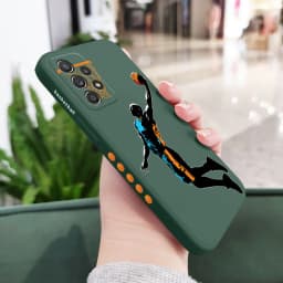 Wild Basketball Case For Samsung A56 A36 A26 A17 A16 A07 A06 A54 A34 A73 A53 A33 A23 A13 A72 A52 A32 A12 A22 A15 A25 A35 A55 5G