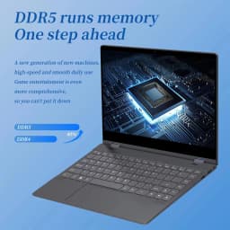 14'' Touch 360° Flip 2-in-1 Laptop FW-Y1 Mini Convertible Tablet Notebook Intel N95 12GB LPDDR5 Portable Student Office Netbook
