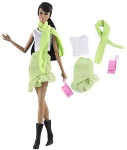 1 Set Doll Clothes 1:6 Scale Dress Outfit for 11.5 Inch 30cm Doll Many Style for Choice Gifts for Girls Doll Accessories #2