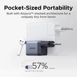 【Ultra Mini】UGREEN Nexode Air 45W GaN Charger USB C Fast Charger PD3.0 PPS For iPhone 18 17 Pro Samsung S26 Tablet Macbook Air