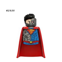 Blind Box Mini Building Blocks G0139 Figures Big Goblin Spiderman Iron Man Venom Captain Hawk Deadpool Armor Christmas Gift Toy