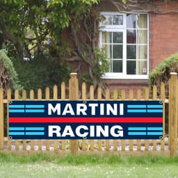 60X240cm Martinis Super Racing Car Banner Flag Polyester Printed Garage or Outdoor Decoration Tapestry