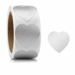 300Pcs/Roll Waterproof Coating Scratch Sticker Perfect for Promotion Lottery Game Hidden Information Stationery Gift