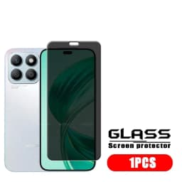 4Pcs For Honor X8B Glass Huawei Honor X8B Tempered Glass Protective HD 9H Privacy Anti-Spy Cover Glue Screen Protector Honor X8B