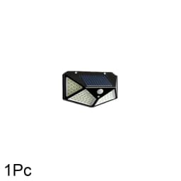 1~8Pcs 100LED Solar Lights with 270° Wide-Angle Motion Sensor 3 Modes Outdoor Waterproof Solar Wall Lights for Gate Yard Garage
