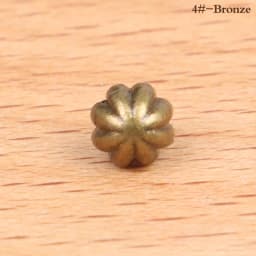 1Pc 1:12 Dollhouse Miniature Drawer Handles Cabinet Handle Flower Round Shape Cabinet Furniture Decor Toy