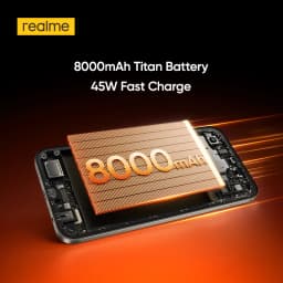 realme P4x Smartphone NFC 8000mAh Battery 45W Charge 6.8" 120Hz LCD Display 50MP AI Camera IP64
