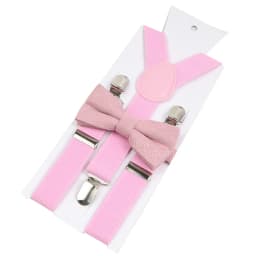 Adjustable Elastic Leather Suspenders Bowtie Set Men Women Sage Green Braces Straps For Wedding Y-Back Shirt Accessories Gift