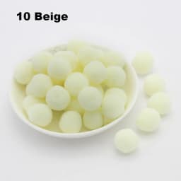 30-300Pcs Pom Poms Fluffy Soft Pompom Ball 8/10/15/20/25/30mm Handmade Sewing Craft DIY Kids Toy Christmas Weddinrg Decoration