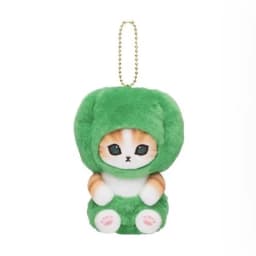Kawaii Mofusand Shark Cat Fruit and Vegetable Series Plush Toys Backpack Keychain Cartoon Soft Stuffed Doll Girls Birthday Gift