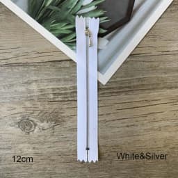 Doll Clothing Zipper Mini Zipper DIY Handmade Sewing Scrapbooking Garment Applique DIY Doll Clothes Accessory Length 10cm/12cm