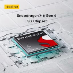 realme P3 5G Smartphone 5260mAh Titan Battery, 45W Fast Charge, 120Hz eSports AMOLED display 50MP AI cameraSnapdragon 6 Gen 4 Chipset,