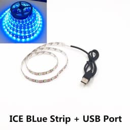LED Night Light String DC5V With USB Port Cable 50CM 1M 2M 3M 4M 5M USB LED Strip Light Lamp SMD 3528 for TV/ PC/ Laptop