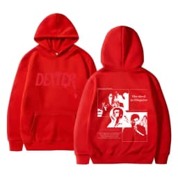 TV Play Dexter Morgan The Devil in Disguise Hoodie Men Women Casual Vintage Streetwear Male Fashion Oversized Pullover Hoodies