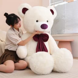 5 Colors Creative Big Size Bear Plush Toy Giant Stuffed Animals Soft Sleep Hug Pillow Baby Dolls Birthday Valentines Day Gift