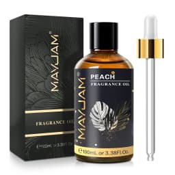 MAYJAM 100ml Fragrance Oil Coconut & Vanilla White Musk Sea Breeze Baby Powder Dragons Blood Sweet Tobacco Freesia for Aromatherapy Diffuser Humidifier Burner, Strawberry Watermelon Cherry Coconut Cranberry Fruit Essential Oil Making Candle Aromatic Spray
