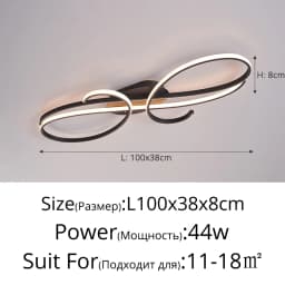 Modern Floor LED Ceiling Light Remote Control Nordic Ceiling Lamp For Living Room Bedroom Dining Room Home Indoor Lighting Decor