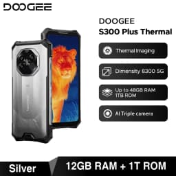 DOOGEE S300 Plus Thermal Imaging 5G Rugged Phone 6.78” FHD+120Hz 48GB+1TB Dimensity 8300 Octa-core 11000mAh Smartphon Android 16