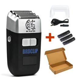 Three Blade Professional Oil Head Gradient Electric Hair Shaver Titanium Plated Knife Net Hair Salon Trimmer BRDCLIP 8008