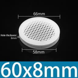 10/100Pcs Wardrobe Cabinet Air Vent Decorative Cover Durable Ventilator Grille Hole Ornaments Furniture Accessories