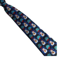 EASTEPIC Men's Neckties Light Thin Christmas Ties for Men Children's Toys Holiday Party Santa Claus Xmas Tree Snowflake Snowman