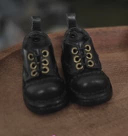 2026 Dula Doll Handmade Lace Up Small Leather Shoes for Blythe OB22 OB24 Azone Small Fish Body Dolls