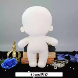 10-40cm Diy Doll Voxel Body Hand Made Nude Humanoid Doll Cut No Skeleton Non Attribute Plush Doll Desktop Decoration Toys Gifts