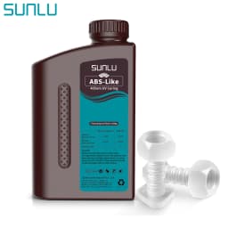 SUNLU 1000G ABS-LIKE Low Ordor Smooth Surface 405nm UV Resin Curing Easy to Mold High Precision Photopolymer SLA/DLP/LCD Printer