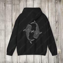 Whale Fish Sea Life Hoodie Pullover for Ocean Lovers Men Women Gift Diving Coconut Beachy Girl Autumn Fashion Sweatshirt Gifts
