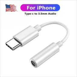 10pcs 3.5mm Aux Jack Lightning Adapter For Iphone, Compatible With Iphone 14 Pro Max/14 Pro/14 Plus/14/13/12/11/X/Pro Max Series