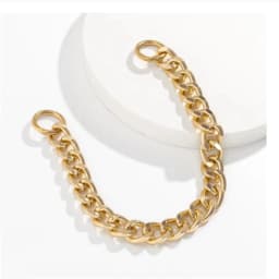 40cm 60cm Acrylic Purse Chain Strap Silver Gold Handbag Handles Diy Purse Replacement Chain For Shoulder Bag Handbags Straps