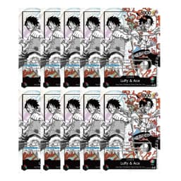 Diy One Piece One Piece Card Game Start Deck EX Luffy & Ace ST-30-001 ENGLISH MONKEY D LUFFY PORTGAS D ACE COLLECTION CARD