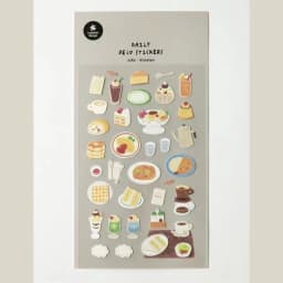 Korean Import Suatelier Dessert Afternoon Tea Cake Paper Stickers Scrapbooking DIY Diary Album Stick Stationery School Gifts