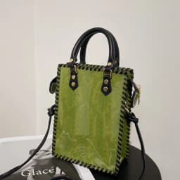 1Set Customized Portable Tote Paper Bag Handmade Bag Accessories for DIY Women Handbags Shoulder Bags 22*16*8cm