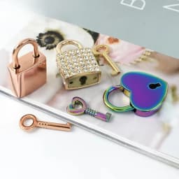1-5Sets Deepeel Metal Lock Buckle for Handbag Purse Turn Twist Clasp Wallet Closure Snap Locks Decoration Hardware Accessories