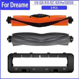 Main Brush Cover for Dreame L10S Pro / L10S Ultra / S10 / X10 / S20 / X20 / X30 / S30 / X40 / X40 Pro / X40 Ultra Robot Vacuum C