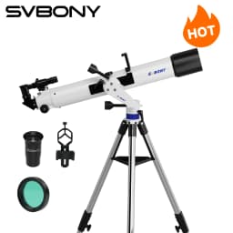 Svbony SV520 90mm Refractor Astronomy Telescope Set for Adults and Beginners Professional Observing the Moon Photography