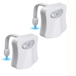 Smart PIR Motion Sensor Night Light Toilet Light Waterproof Toilet Seat For Toilet Bowl Backlight WC Lighting LED Luminaria Lamp