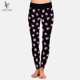 LETSFIND Hot Sell 3D Abstraction Pattern Print Fitness Legging Fashion High Waist Sexy Women Slim Stretch Pants