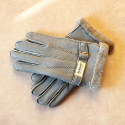 Sheepskin Fur Gloves Men Leather Thick Winter Warm Outdoor Wind and Cold Handmade Sewing Finger New Bickmods Brand
