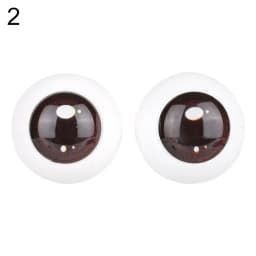 1pair 11mm Plastic Doll Safety Eyes For 1/6 BJD Dolls For ob11 Dolls Animals Toy Puppet Making Dinosaur Eyeballs DIY Accessories