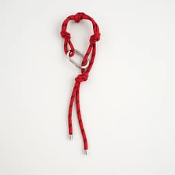 INS Handmade Nylon Rope Keychain DIY Personalized Pendant Rope Key Chain Y2K Korean Style Couple Climbing Rope Bracelet