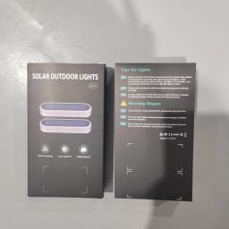 5 Years Lifespan Solar LED Step Lights Waterproof IP68 Outdoor LED Deck Lights Auto ON OFF for Stairs Driveway Deck Walkway Dock