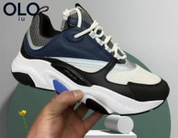 Black Iridescent Reflective Mesh Dad Shoes Thick Sole Shock Absorb Night Glow Casual Sneakers Unisex