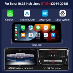10.25“ Linux Autoradio For Mercedes Benz CLS Class W218 X218 2010-2018 Multimedia Player Wireless Carplay Android Auto BT GPS