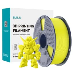 SUNLU 1KG PLA Plus 2.0 3D Printer Filament 1.75mm 1000g Spool (2.2lbs) Neatly Arranged No Knot Filament Fit Most FDM Printer