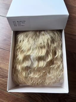 Hand Made 100% Human Hair Topper Full Swiss Lace | Airy Cap Clip-in Hair Extensions | Body Wave Dropshipping