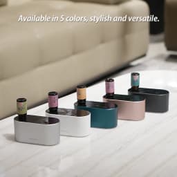 Electric Aromatherapy Diffuser Machines Waterless Aroma Diffusers Work with Essential Oils Bottles Emit Fragrances Perfect