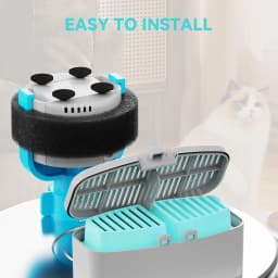 6/12pcs Automatic Water Dispenser Special Filters for 7L Pet Water Feeder Activated Carbon Pet Fountain Filters Set(No Fountain)